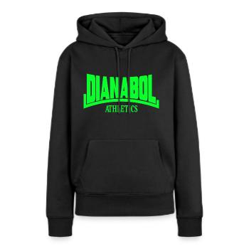 Steroids Anabolic Steroids Dianabol Bodybuilding Gym PUMP - Women’s Premium Organic Hoodie - black - Front - Julia (174cm)