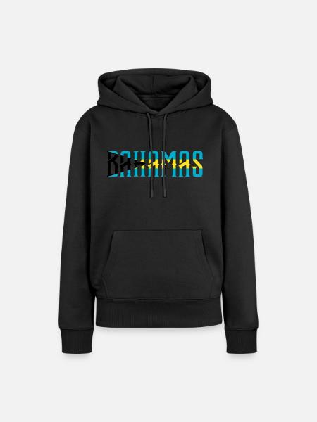 Bahamas - Frauen Premium Bio Hoodie - Schwarz