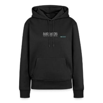 sand dancer - Women’s Premium Organic Hoodie - black - Front - Julia (174cm)