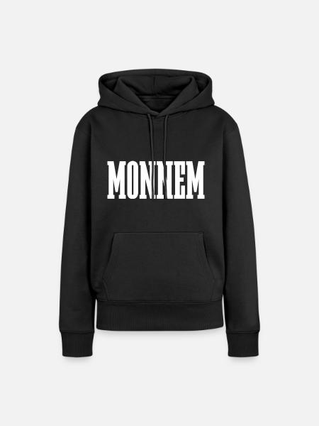 Mannheim - Frauen Premium Bio Hoodie - Schwarz