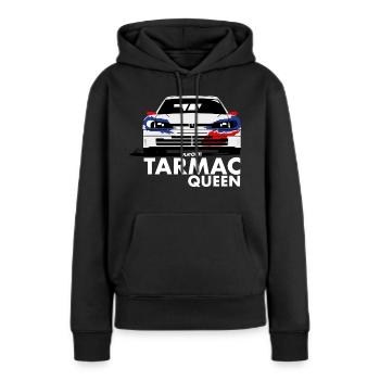 306 Maxi Rallye Tarmac Queen - Sweat à capuche Premium bio Femme - noir - Devant - Julia (174cm)