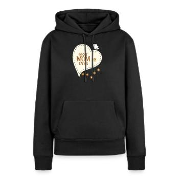 Beste Mutter aller Zeiten - Frauen Premium Bio Hoodie - Schwarz - Vorne - Julia (174cm)