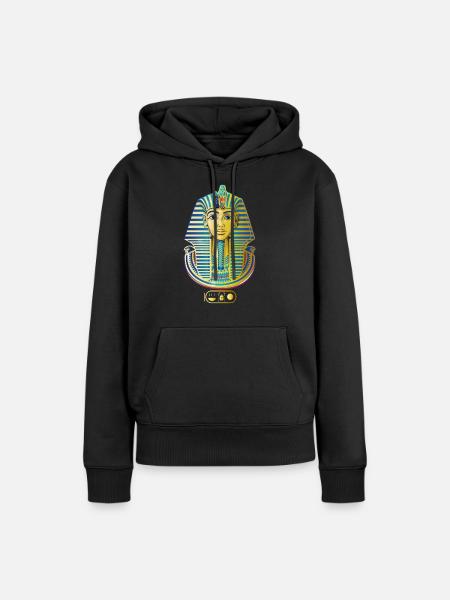 TUTANCHAMUN I Tutankhamen - Dame Premium hoodie, økologisk bomuld - sort