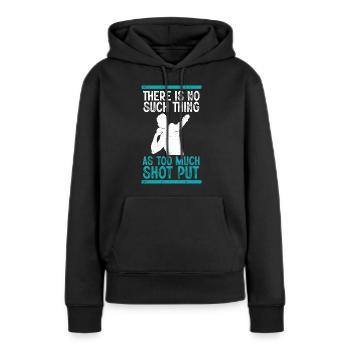Shot Put Throwing Athletics - Women’s Premium Organic Hoodie - black - Front - Julia (174cm)