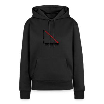 Republican Trust in Government Knowledge of - Frauen Premium Bio Hoodie - Schwarz - Vorne - Julia (174cm)