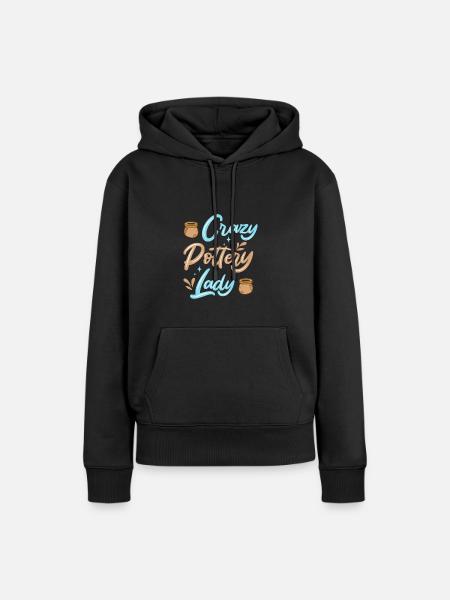 Töpfern Töpfer Keramik - Frauen Premium Bio Hoodie - Schwarz