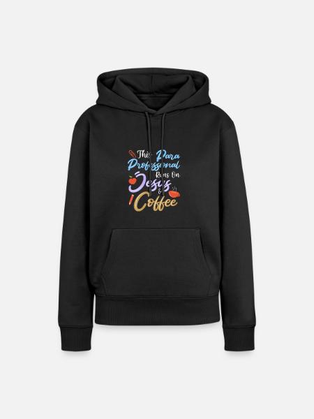 Paraprofessional - Frauen Premium Bio Hoodie - Schwarz