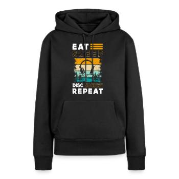 Musik Disko Tanzen Spaß - Frauen Premium Bio Hoodie - Schwarz - Vorne - Julia (174cm)