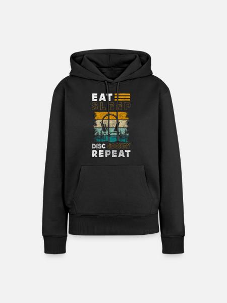 Party Feier Beruf - Frauen Premium Bio Hoodie - Schwarz