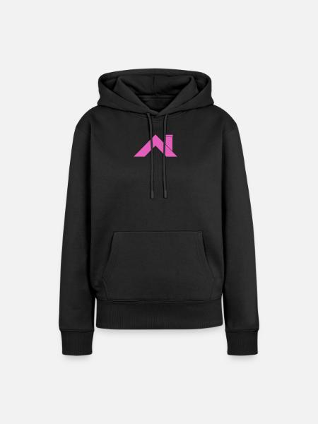 Haus Dach - Frauen Premium Bio Hoodie - Schwarz