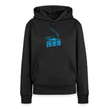 Kunstspringen Turmspringer Sprungbrett - Frauen Premium Bio Hoodie - Schwarz - Vorne - Julia (174cm)
