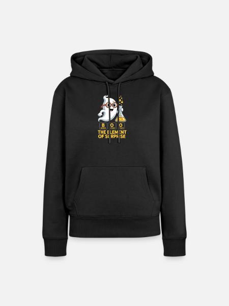 Halloween Chemistry Laboratory Humor - Dame Premium hoodie, økologisk bomuld - sort