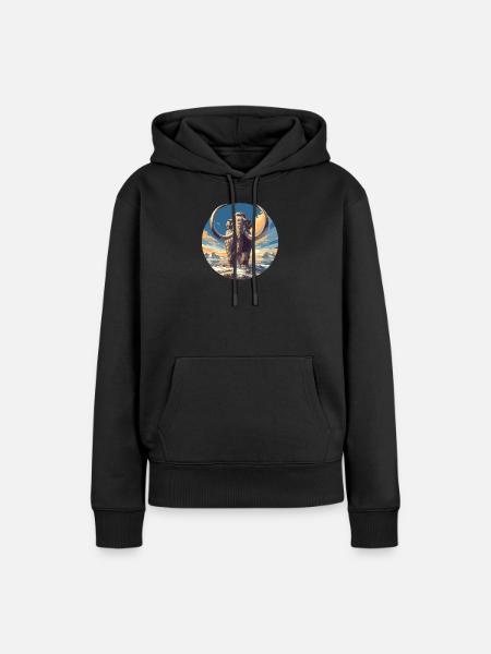Mammuts Mammut - Frauen Premium Bio Hoodie - Schwarz