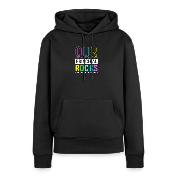 Direktor Schulleitung Schule Rektor Schulleiter - Frauen Premium Bio Hoodie - Schwarz - Vorne - Julia (174cm)