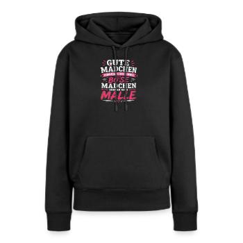Mallorca Party Spruch Malle Damen Outfit Humor - Frauen Premium Bio Hoodie - Schwarz - Vorne - Julia (174cm)