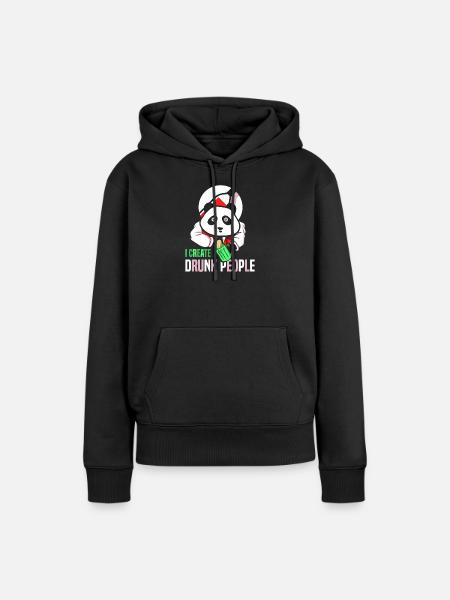 Kellner Barkeeper Ober Bar Bartender barchef - Frauen Premium Bio Hoodie - Schwarz