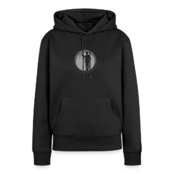 Court Paragraph Insurance - Women’s Premium Organic Hoodie - black - Front - Julia (174cm)