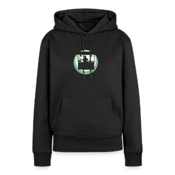 Food trucks fast food - Women’s Premium Organic Hoodie - black - Front - Julia (174cm)