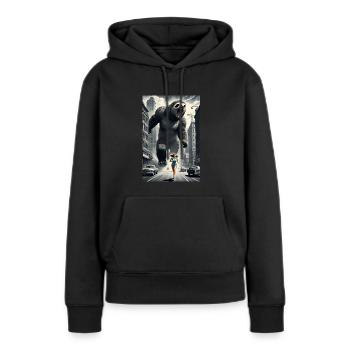 Filmplakat: King Sloth (1933) - Frauen Premium Bio Hoodie - Schwarz - Vorne - Julia (174cm)
