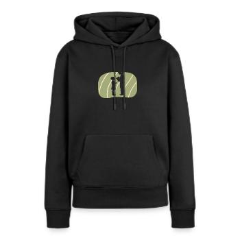 Grundschullehrer Schule - Frauen Premium Bio Hoodie - Schwarz - Vorne - Julia (174cm)