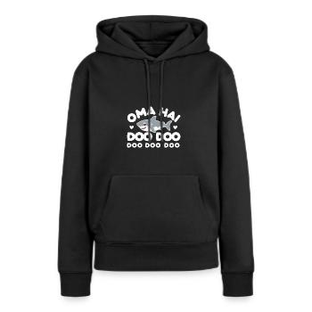Oma Hai Doo Beste Großmutter Liebe Familie - Frauen Premium Bio Hoodie - Schwarz - Vorne - Julia (174cm)
