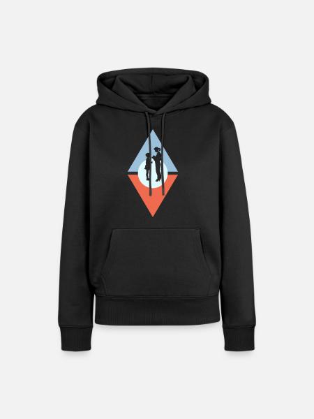 Grundschullehrer Volksschule Abi - Frauen Premium Bio Hoodie - Schwarz