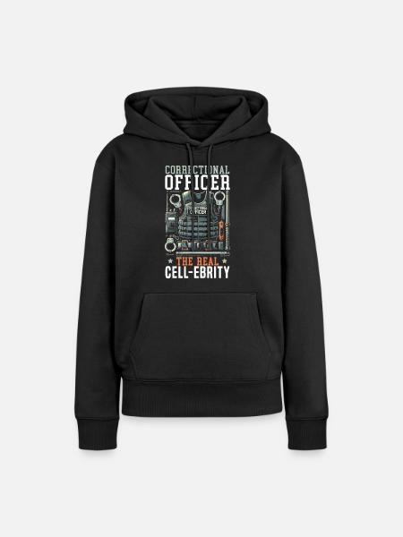 Haftgesetz Für Justizvollzugsbeamte - Frauen Premium Bio Hoodie - Schwarz