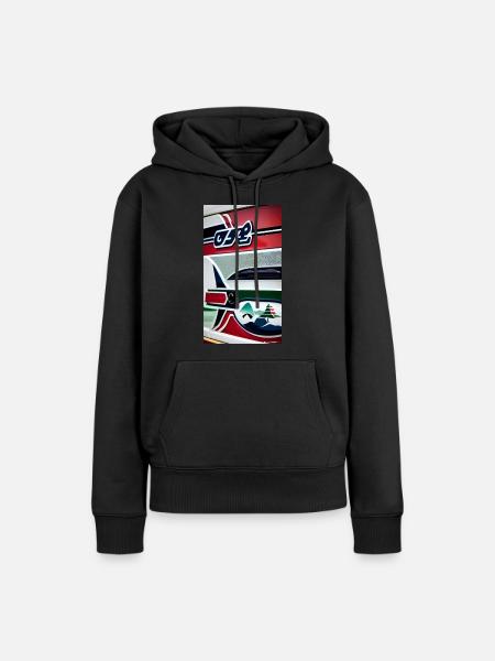 Orient Design - Frauen Premium Bio Hoodie - Schwarz