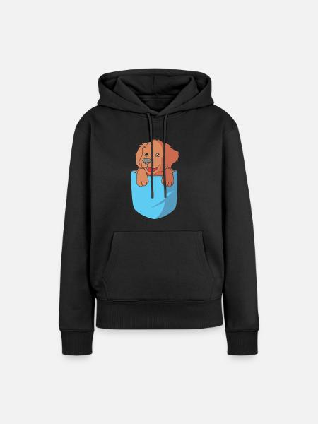 Boykin Spaniel - Frauen Premium Bio Hoodie - Schwarz