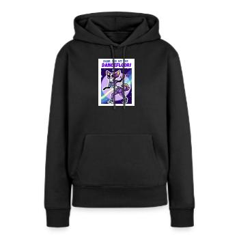 Chihuahua Babe, tu frappes le Dancefloor - Sweat à capuche Premium bio Femme - noir - Devant - Julia (174cm)