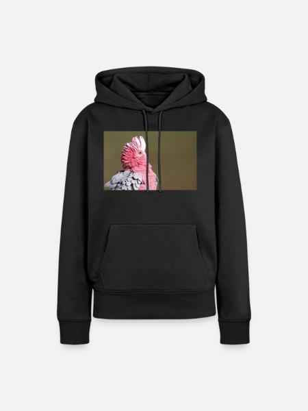 Kakadu - Frauen Premium Bio Hoodie - Schwarz