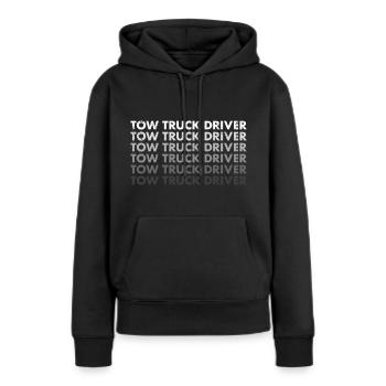 Tow Truck Driver Tow Truck Operator - Frauen Premium Bio Hoodie - Schwarz - Vorne - Julia (174cm)