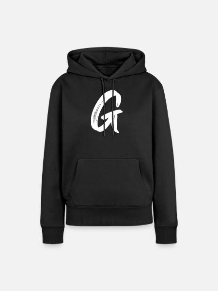 G - Frauen Premium Bio Hoodie - Schwarz