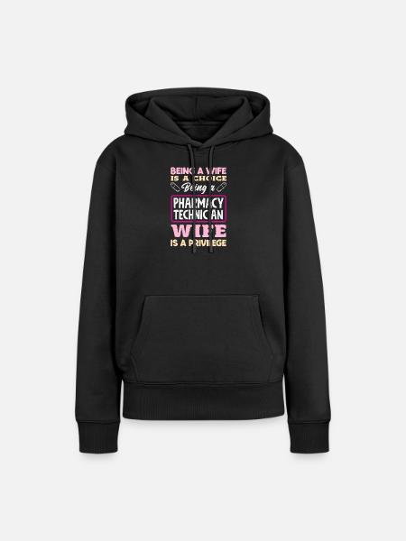 Apotheker Pharmazeutisch-technischer - Frauen Premium Bio Hoodie - Schwarz