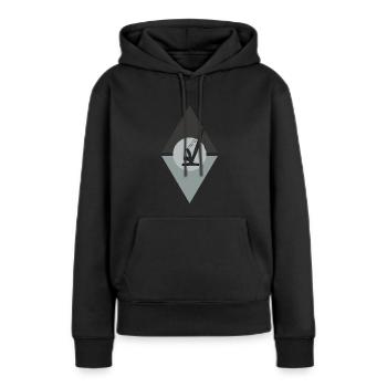 Crane Crane Driving Client - Women’s Premium Organic Hoodie - black - Front - Julia (174cm)
