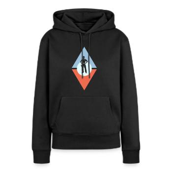 Tool Plumber Plumber - Women’s Premium Organic Hoodie - black - Front - Julia (174cm)