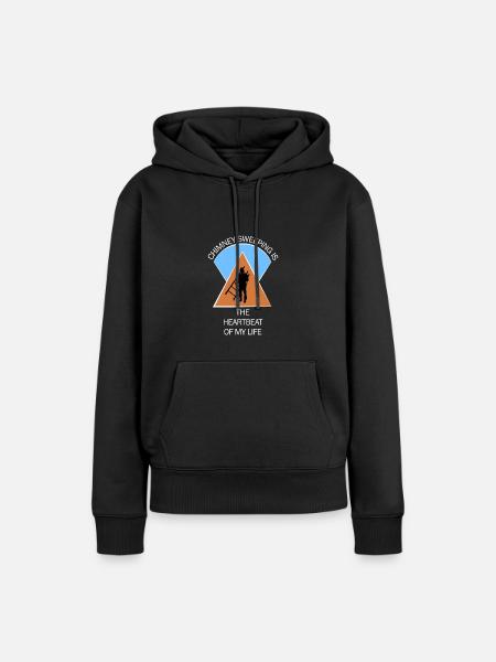 Schornsteinfeger Schlotfeger - Frauen Premium Bio Hoodie - Schwarz