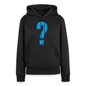 Die Drei ??? Kostüm Peter - Frauen Premium Bio Hoodie - Schwarz - Vorne - Julia (174cm)