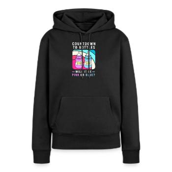 Sexe Révélation Réveillon Nouvel An Nouvel An - Sweat à capuche Premium bio Femme - noir - Devant - Julia (174cm)