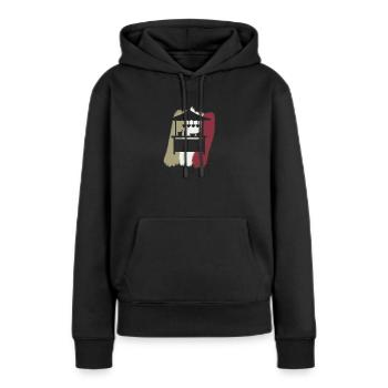 Fast Food Food Food Truck Burgers - Women’s Premium Organic Hoodie - black - Front - Julia (174cm)