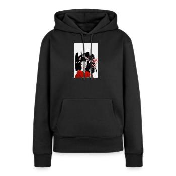 Blutige Geisha - Frauen Premium Bio Hoodie - Schwarz - Vorne - Julia (174cm)