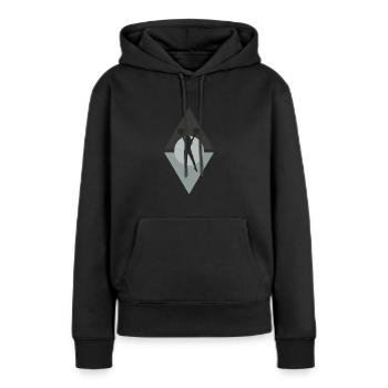 Cheerleading Cheerleading Girlie - Frauen Premium Bio Hoodie - Schwarz - Vorne - Julia (174cm)