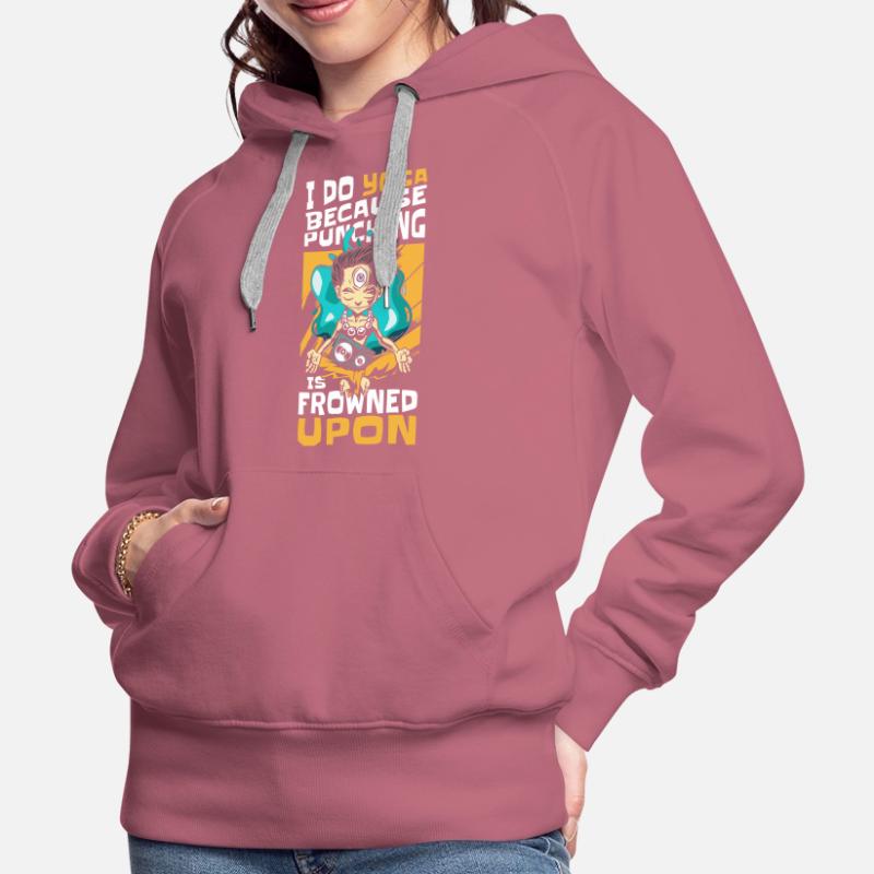 Comic Comics Comic-Strips Nerd Frauen Premium Bio Hoodie