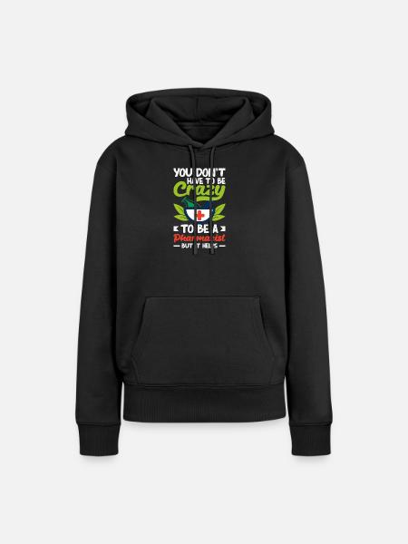 Apotheker Pharmazeutisch-technischer - Frauen Premium Bio Hoodie - Schwarz