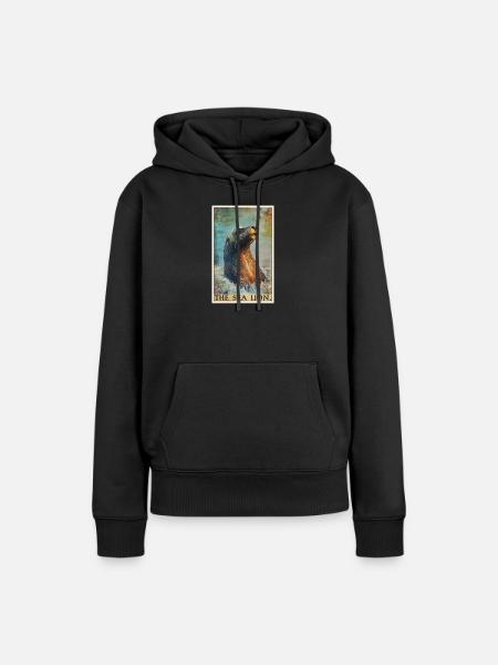 Seelöwen Seelöwe - Frauen Premium Bio Hoodie - Schwarz