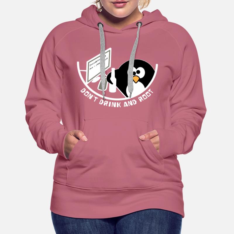 Drunk administrator / dev / null Women’s Premium Organic Hoodie