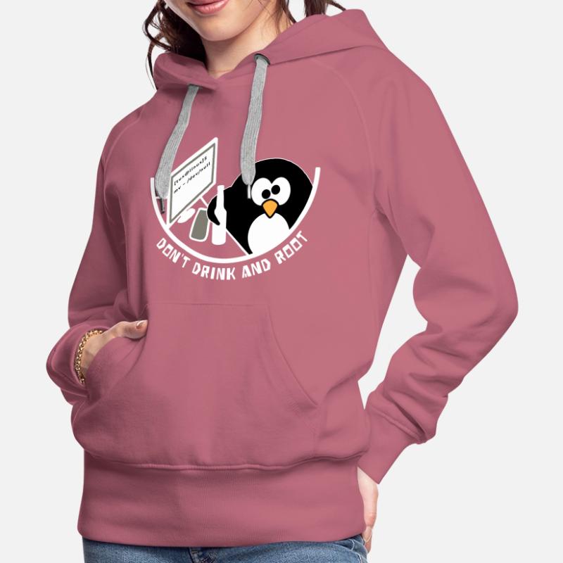 Drunk administrator / dev / null Women’s Premium Organic Hoodie