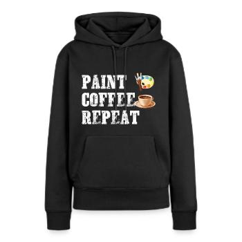 Maler und Lackierer, der Beste und Nervigste Beruf - Frauen Premium Bio Hoodie - Schwarz - Vorne - Julia (174cm)