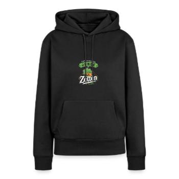 Junge Zeltliebe Camping Abenteuer Geschenk Outdoor - Frauen Premium Bio Hoodie - Schwarz - Vorne - Julia (174cm)