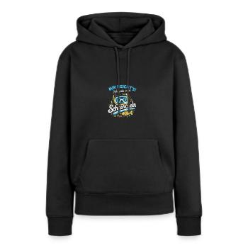 Mir reicht's Schnorcheln Meer Tauchen Urlaub Fun - Frauen Premium Bio Hoodie - Schwarz - Vorne - Julia (174cm)